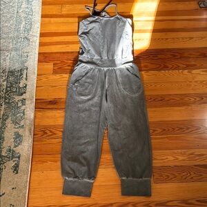 Ripple yoga small light gray jumpsuit, small, new